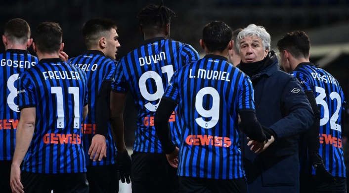 Duván Zapata, Luis Fernando Muriel, Atalanta