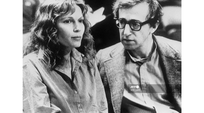 Woody Allen y Mia Farrow