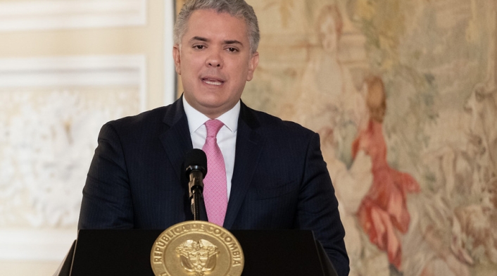 Iván Duque, Copa América 2021