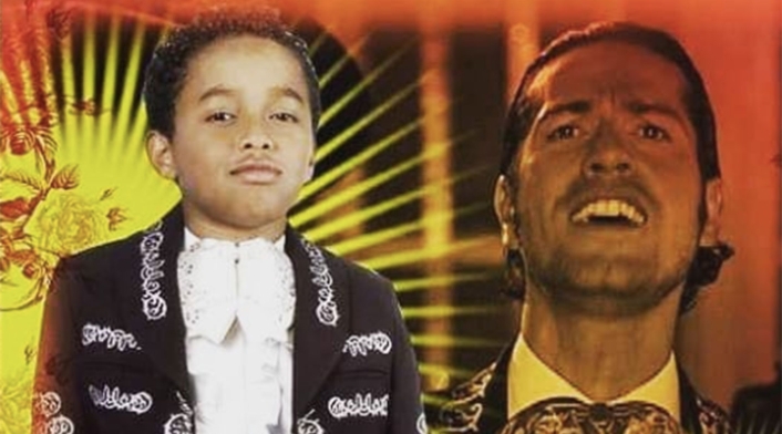 Andrés Hurtado, niño de La Hija del Mariachi