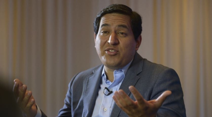 Andrés Arauz, candidato de Rafael Correa