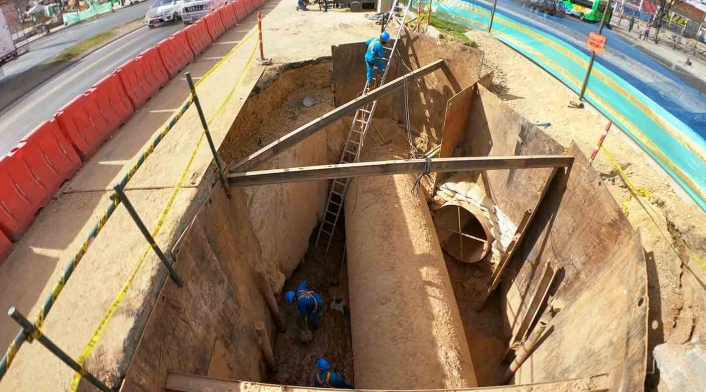 Arreglo del Acueducto por el Metro de Bogotá