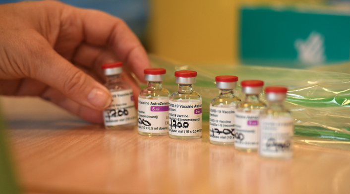Vacunas de AstraZeneca - AFP