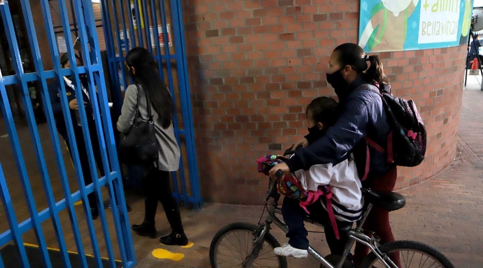 Clases presenciales - colegios de Bogotá en tiempos de covid