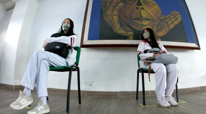 Clases presenciales: Colegios con modelo alternancia