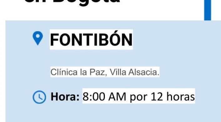 Cortes de luz en Bogotá para el miércoles 03 de febrero