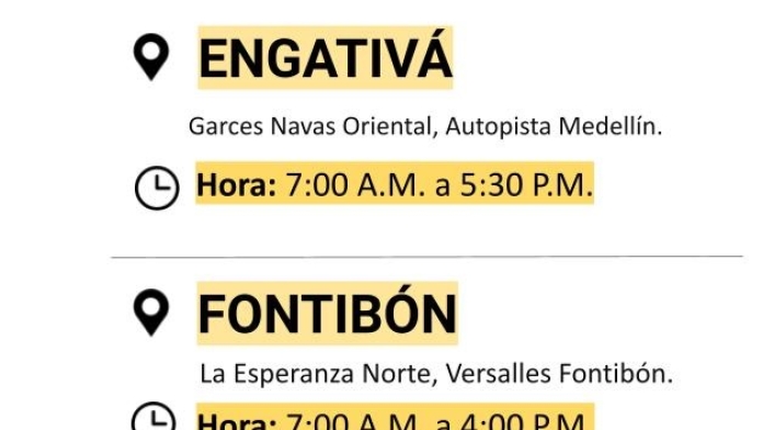 Cortes de luz para el martes 23 de febrero en Bogotá