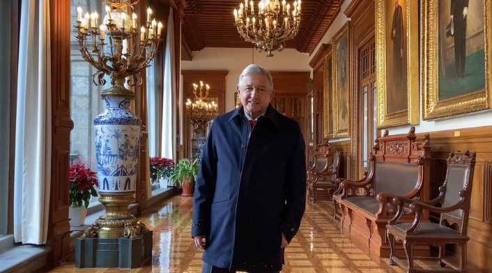 Andrés Manuel López Obrador, presidente de México