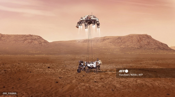 Perseverance, rover en Marte