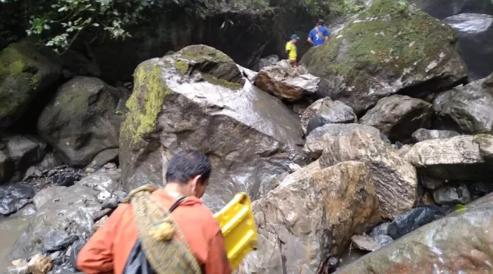 El hecho se presentó en las cascadas que se conocen también como Ventanas de Tisquizoque.