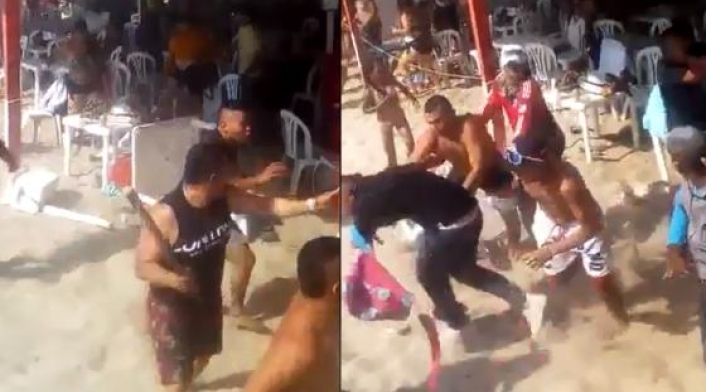 Riña con turistas en Santa Marta