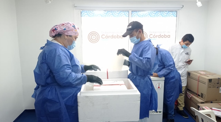 Las vacunas serán distribuidas en varios municipios.