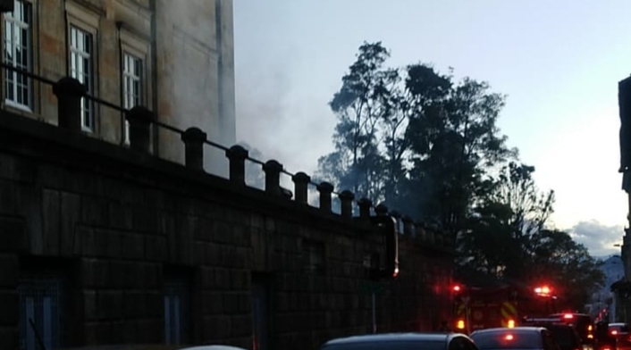 Incendio en Congreso Incendio en Congreso