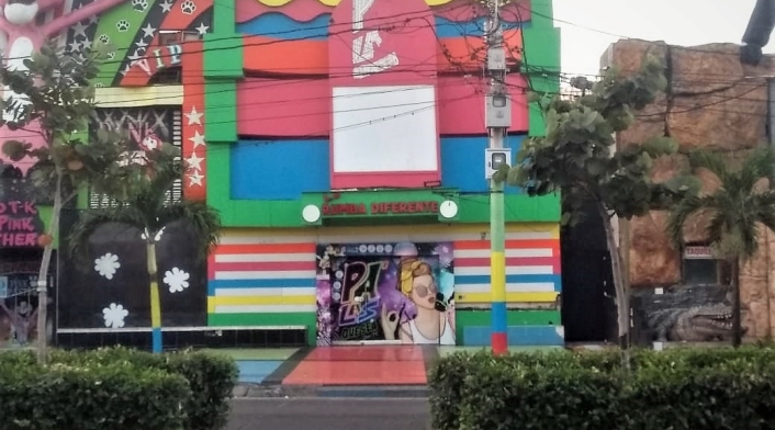 Discoteca con conexión ilegal de energía.
