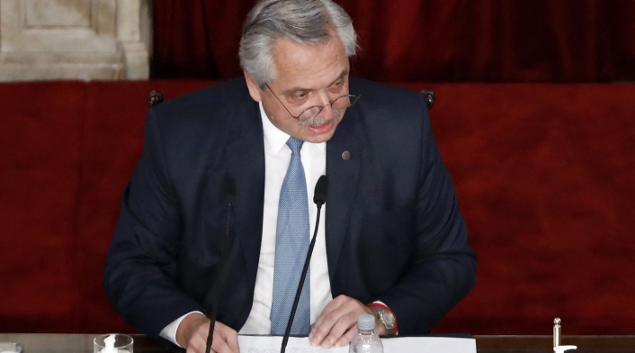 Alberto Fernández, presidente de Argentina