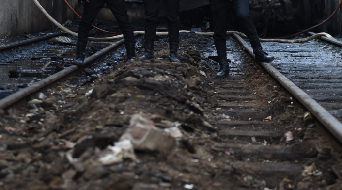 Accidente de tren en Egipto