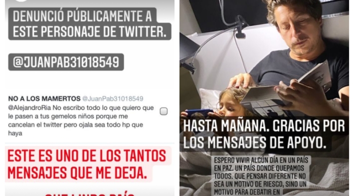 Amenazas contra Alejandro Riaño