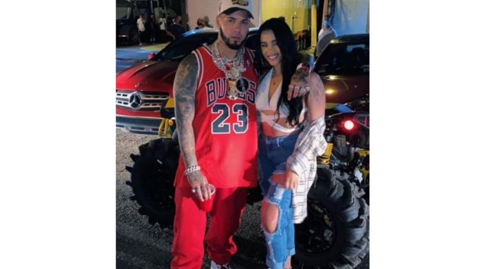 Anuel AA y Sofía juntos