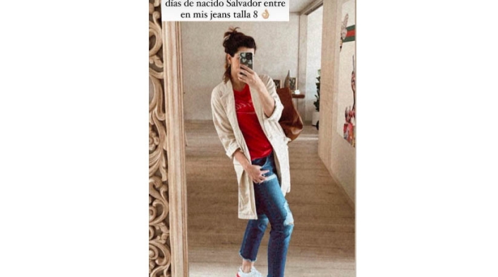 Carolina Cruz en jeans talla 8