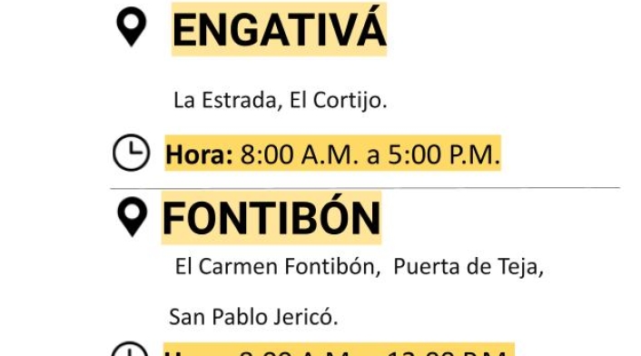 Cortes de luz en Bogotá para el jueves 25