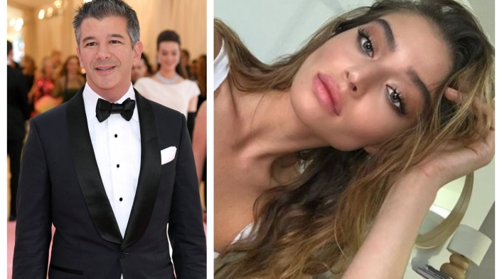 La modelo colombiana Daniela López y el empresario Travis Kalanick son novios