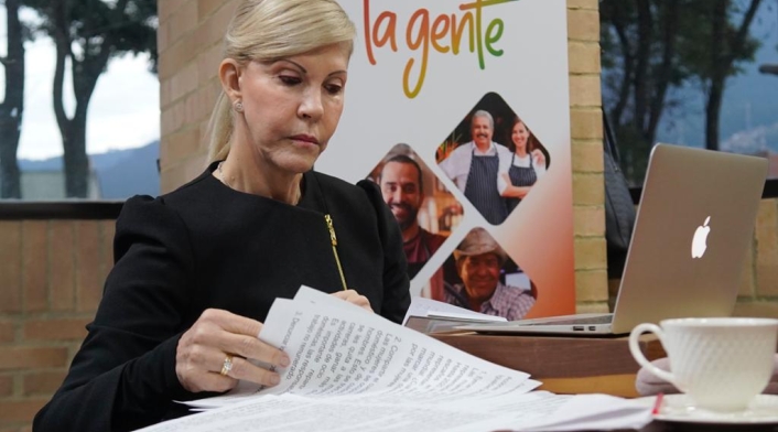 Dilian Francisca Toro presidente del partido de la U