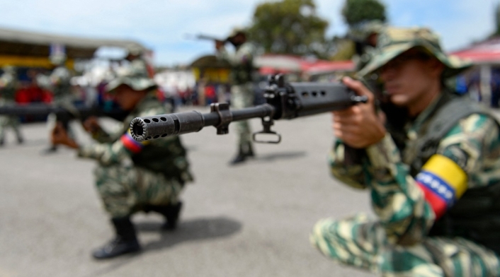 Militares venezolanos