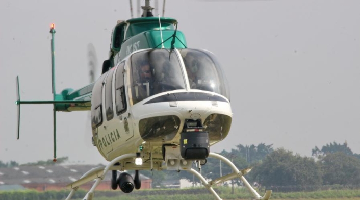 Helicóptero Policía Nacional.
