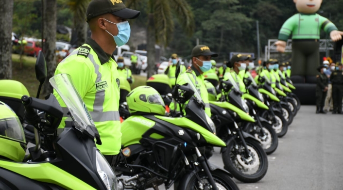 Motos policía
