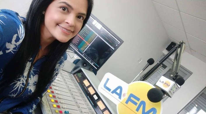 Julieth Hernández, periodista de La FM