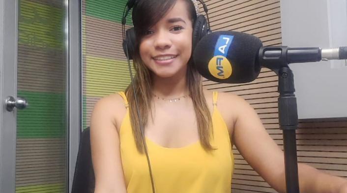 Laura Vanessa Rosales, periodista de La FM