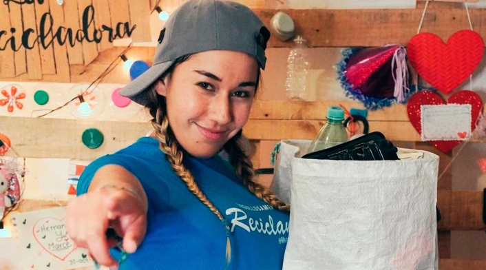 Marce La recicladora youtuber