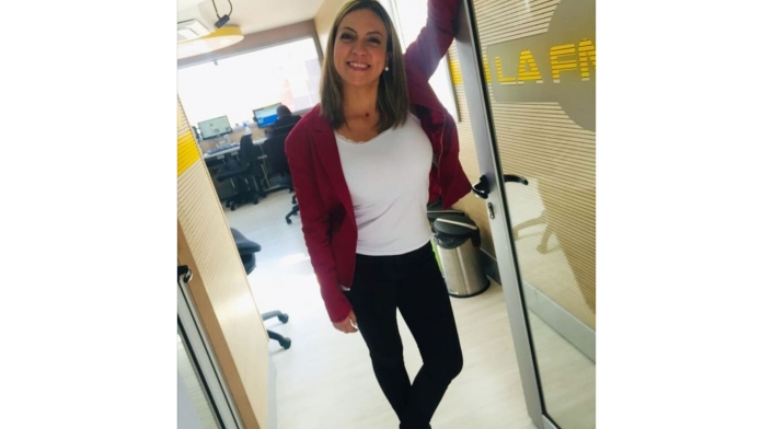 Marcela Segura, periodista de La FM