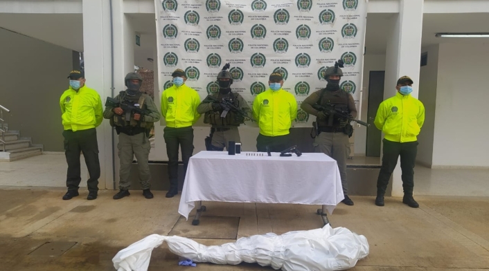 Muerte de alias El Enano, cabecilla del Clan del Golfo