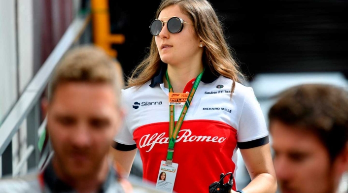 Tatiana Calderón, piloto de la Súper Fórmula