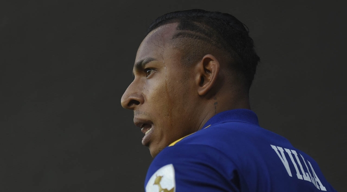 Sebastián Villa, extremo de Boca Juniors