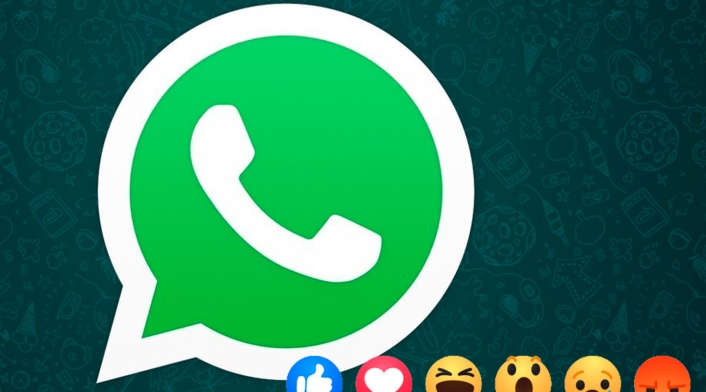 WhatsApp Reacciones de Facebook