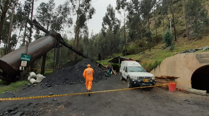 Atrapado, minero, Socotá, campo santo, Boyacá, Socotá