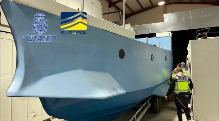 Narcosubmarino interceptado en España
