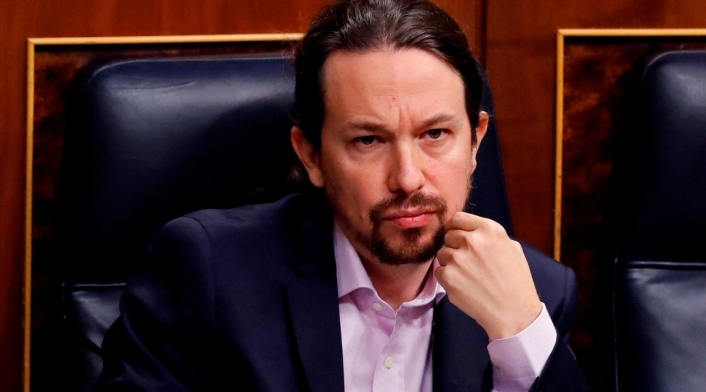 Pablo Iglesias, líder del partido español Unidas Podemos