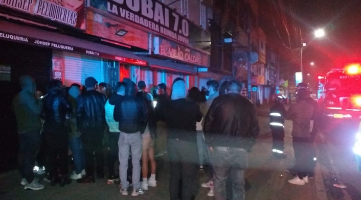 Fiesta clandestina en Bosa