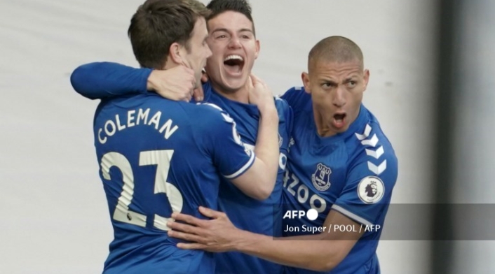 James Rodríguez, Everton