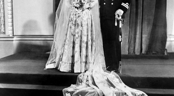 Reina Isabel y príncipe Felipe
