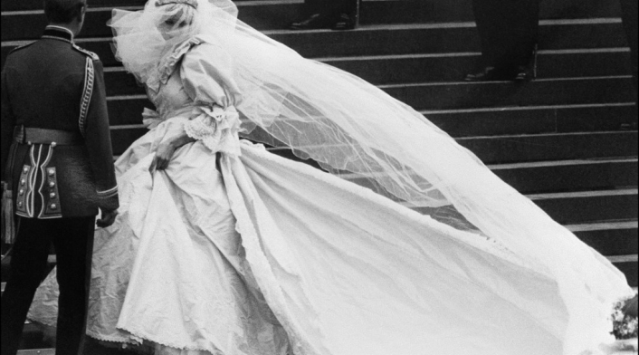 Vestido de novia de Lady Diana