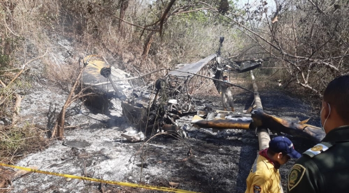 Los organismos de socorro activaron las alertas, por un incendio forestal y cercanía a tubería de ecopetrol, lo que fue controlada