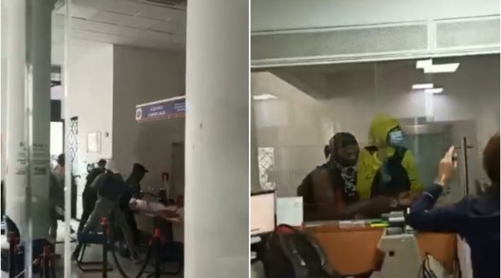 El terror de empleados de banco vandalizado en Cali: “Acá hay personas"