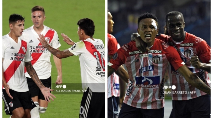 River Plate y Junior 2021