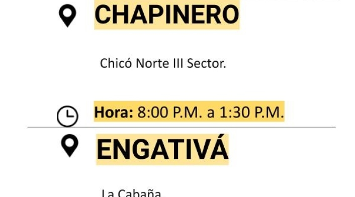 Cortes de luz para el sábado 17 de abril en Bogotá
