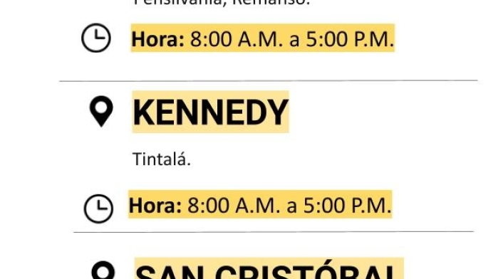 Cortes luz en Bogotá para el martes 13 de abril