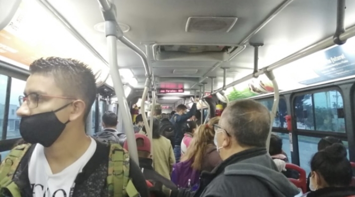 Transmilenio tercer pico